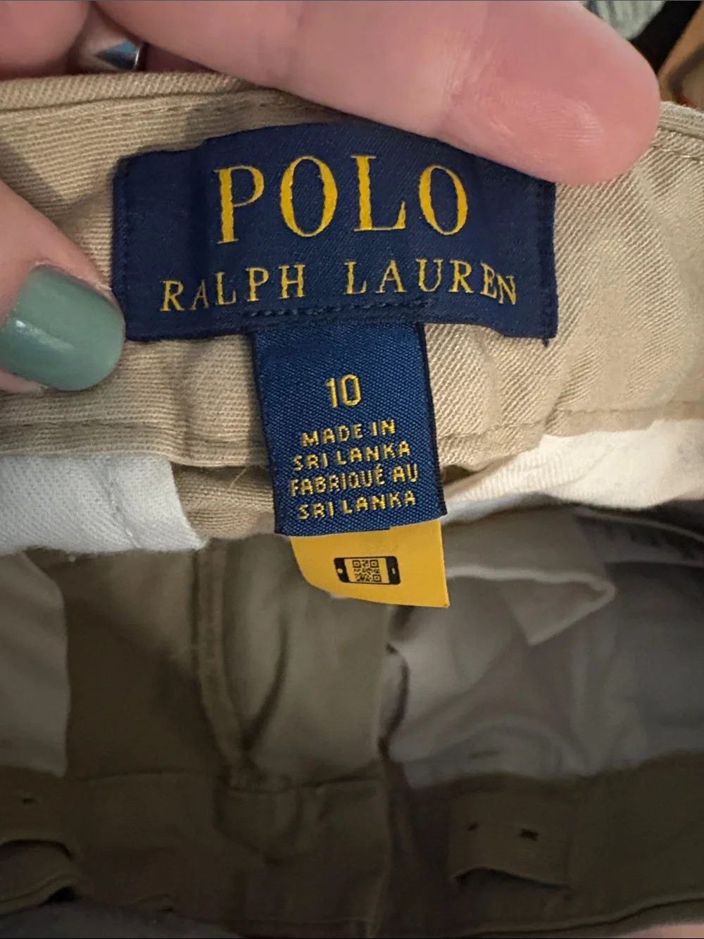 SLD VNTD Polo Ralph Lauren Boys’ Polo Pony Stretch Chino Shorts, Size 10